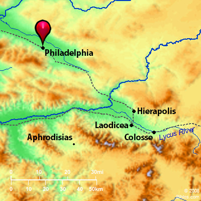 laodicea hierapolis philadelphia colossae map area surrounding bible colosse atlas bibleatlas twenty lent seventh apr tuesday hereth