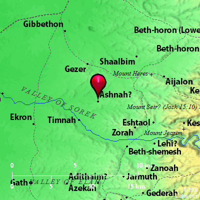 Timnah Map