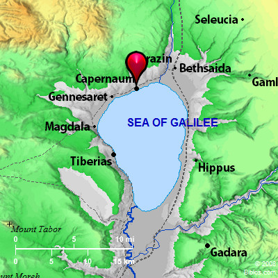 Bible Map: Capernaum