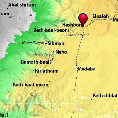 Bashan Bible Map