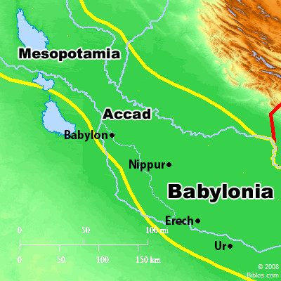 Bible Map: Mesopotamia