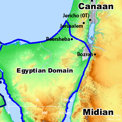 Chronicle The Life Of Moses In Forty Year Periods TheologyOnline   Midian 