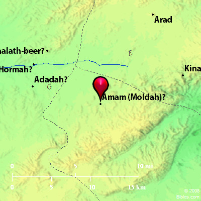 Hazor Bible Map