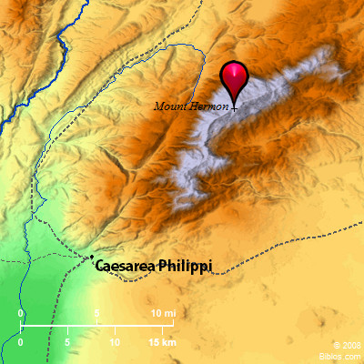 Bible Map: Mount Hermon