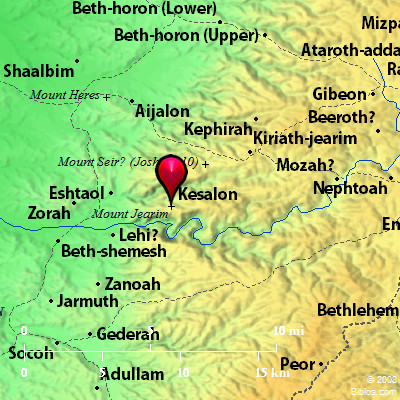 Timnah Map